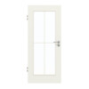 GARANT Zimmertür 0135-60 Rain Resopal mit Lichtausschnitt LA-2 Sprosse SP0