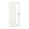GARANT Zimmertür Authentic Bianco GCK08 mit Lichtausschnitt LA-4 schlossseitig Sprosse SP10