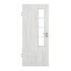 GARANT Zimmertür Authentic Grigio GCK08 mit Lichtausschnitt LA-5 schlossseitig Sprosse SP10