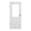 GARANT Zimmertür Authentic Grigio GCK08 mit Lichtausschnitt LA-6