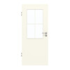 GARANT Zimmertür 9417-60 Snow White CePaL mit Lichtausschnitt LA-6 Sprosse SP0