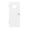 GARANT Zimmertür D354-60 Designer White Resopal mit Lichtausschnitt LA-7