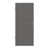 HÖRMANN Innentür Groove 14 Staubgrau RAL 7037 Lack DesignLine