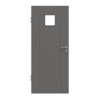 HÖRMANN Innentür Groove 20 Staubgrau RAL 7037 Lack DesignLine mit Lichtausschnitt LA 14