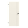 Innentür-Set Linea Premium Weißlack 01 reverse mit Zarge und Drücker