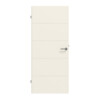 Innentür-Set Linea Premium Weißlack 03 reverse mit Zarge und Drücker