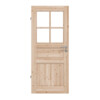 KILSGAARD Innentür Typ 02-03 Fichte Massivholz mit Sprosse SP-4