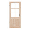 KILSGAARD Innentür Typ 02 Fichte Massivholz mit Sprosse SP-6-B