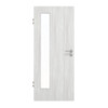 GARANT Objektinnentür Authentic Grigio GCK08 mit Lichtausschnitt LA-4 bandseitig