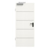 GARANT Rauchschutztür Corona 730 Quer Authentic Bianco CePaL