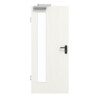 GARANT Rauchschutztür Authentic Bianco GCK08 mit Lichtausschnitt LA-4 bandseitig