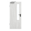 GARANT Rauchschutztür Authentic Grigio GCK08 mit Lichtausschnitt LA-5 schlossseitig