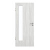 GARANT Schallschutztür Authentic Grigio GCK08 mit Lichtausschnitt LA-4 bandseitig