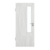 GARANT Schallschutztür Authentic Grigio GCK08 mit Lichtausschnitt LA-5 schlossseitig