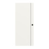 Schiebetür Linea Black 11 Weißlack RAL 9016