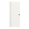 Schiebetür Linea Black 12 Weißlack RAL 9016