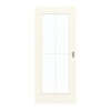 GARANT Schiebetür 9417-60 Snow White CePaL mit Lichtausschnitt LA-2 Sprosse SP0