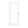 GARANT Schiebetür 9417-60 Snow White CePaL mit Lichtausschnitt LA-2 Sprosse SP10