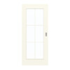 GARANT Schiebetür 9417-60 Snow White CePaL mit Lichtausschnitt LA-2 Sprosse SP4
