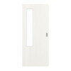 GARANT Schiebetür Authentic Bianco GCK08 mit Lichtausschnitt LA-5 bandseitig