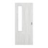 GARANT Schiebetür Authentic Grigio GCK08 mit Lichtausschnitt LA-5 bandseitig