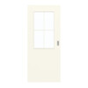 GARANT Schiebetür 9417-60 Snow White CePaL mit Lichtausschnitt LA-6 Sprosse SP0