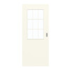 GARANT Schiebetür 9417-60 Snow White CePaL mit Lichtausschnitt LA-6 Sprosse SP2