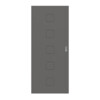HÖRMANN Schiebetür Groove 19 Staubgrau RAL 7037 Lack DesignLine