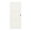 HÖRMANN Schiebetür Groove 89 Weißlack DesignLine