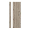 HÖRMANN Schiebetür Pure 1 Nordeiche Duradecor DesignLine mit Lichtausschnitt Bandseite