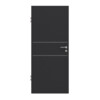 GARANT Wärmeschutztür Aura 832 Matt RAL 9005 G-TEC
