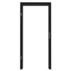 GARANT Zarge 0901-60 Black Resopal mit eckiger Kante