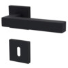 SÜDMETALL Türgriff Galina II Quadro - R Soft Touch Schwarz Top Speed