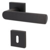 SÜDMETALL Türgriff Korsika Quadro-R Schwarzstahl-Optik Top Speed