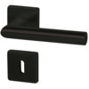 SÜDMETALL Türgriff Ronny II Square-R Schwarz matt Vario Star