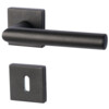 SÜDMETALL Türgriff Ronny II Square-R Schwarzstahl-Optik Vario Star