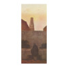 Caspar David Friedrich Reproduktion auf eigener Innentür An der Stadtmauer