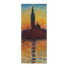 Claude Monet Reproduktion auf eigener Innentür San Giorgio Maggiore in der Abenddämmerung