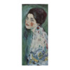 Gustav Klimt Reproduktion auf eigener Innentür Porträt einer Dame