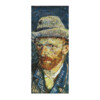 Vincent van Gogh Reproduktion auf eigener Innentür Selbstporträt mit grauem Filzhut