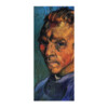Vincent van Gogh Reproduktion auf eigener Innentür Selbstporträt ohne Bart