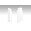 MEISTER Neutrale, weiße Endkappe  für Sockelleiste 12 PK (Selbstklebend)