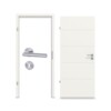 CLASSEN Innentür-Set Dynamic RAL 9016 Weißlack 1.1 mit Zarge und Drücker