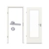 CLASSEN Innentür-Set RAL 9016 Weißlack 3.7 mit Zarge und Drücker