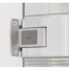 ERKELENZ Pendeltürband-Paar für Ganzglasanlagen DORMA Tensor in Silber EV 1 zur Wand- und Zargenmontage