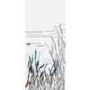 ERKELENZ Glasschiebetür Floral 2 Mattierung mit Motiv klar