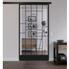 LIENBACHER GLAS Ganzglas Schiebetür Modell 643 Black Signature Klarglas