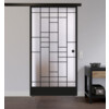 LIENBACHER GLAS Ganzglas Schiebetür Modell 643 Black Signature Satiniert