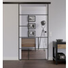 LIENBACHER GLAS Ganzglas Schiebetür Modell 652 Black Signature Klarglas