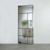 LIENBACHER GLAS Glaspendeltür Modell 652 Black Signature Satiniert